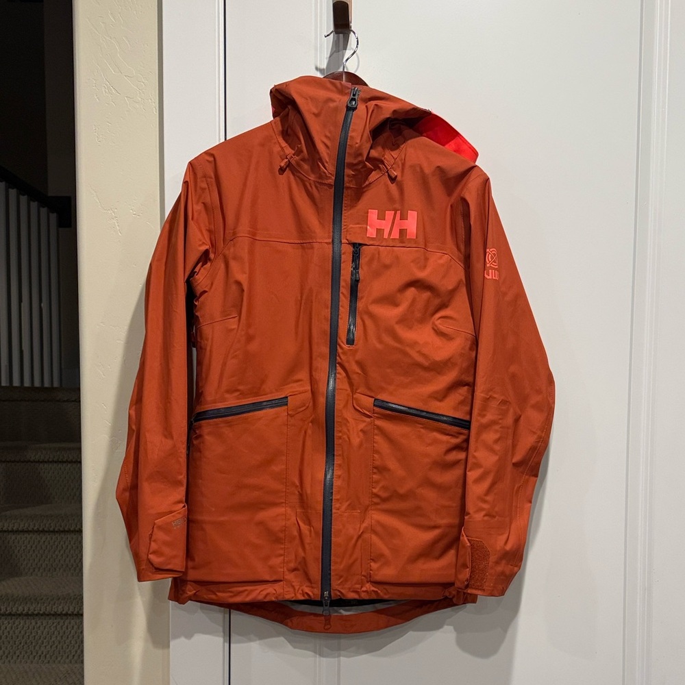 Helly Hansen Burnt Orange Ski Coat